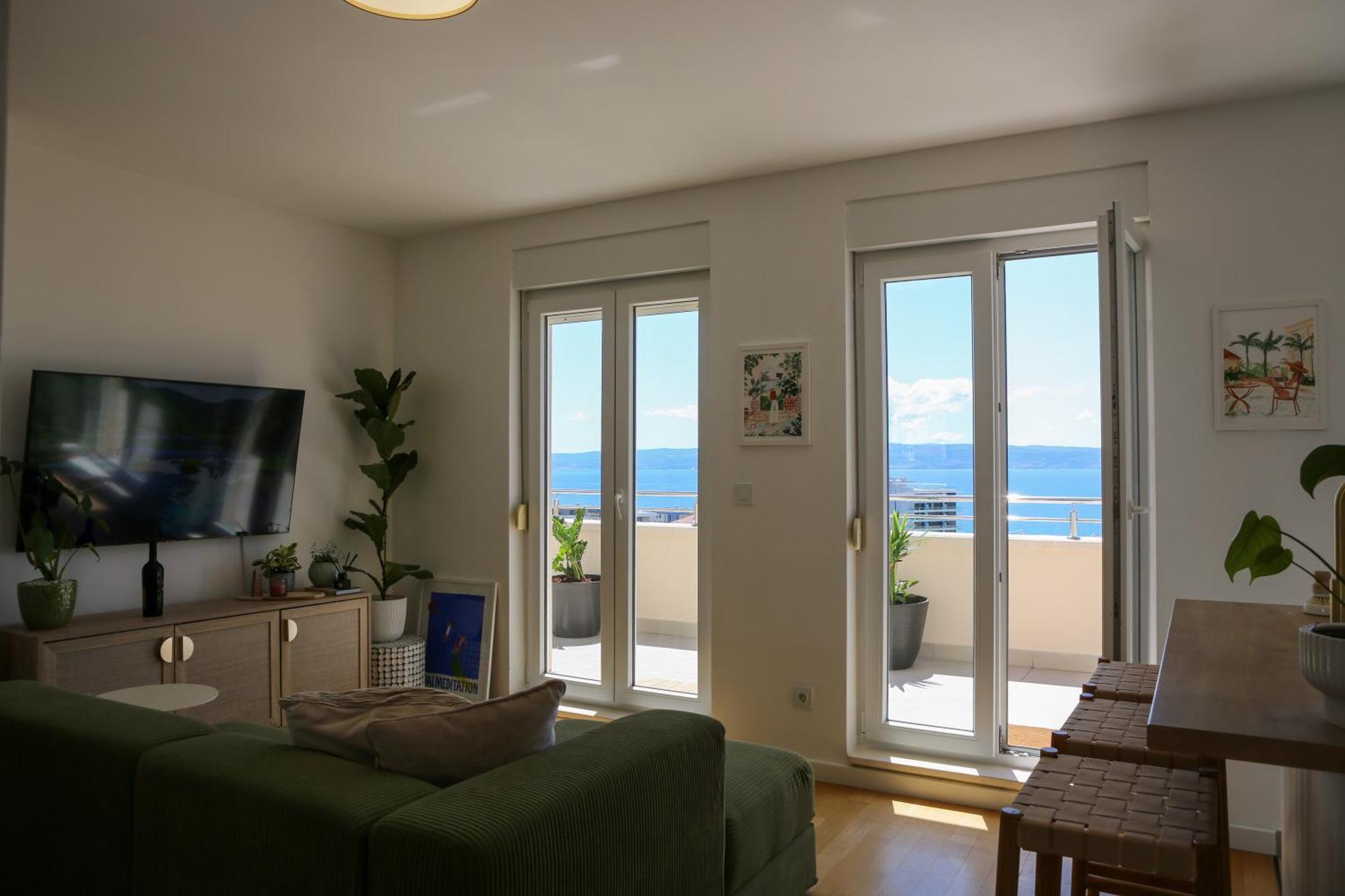 Kiki'S Sea View Studio Сплит Стая снимка